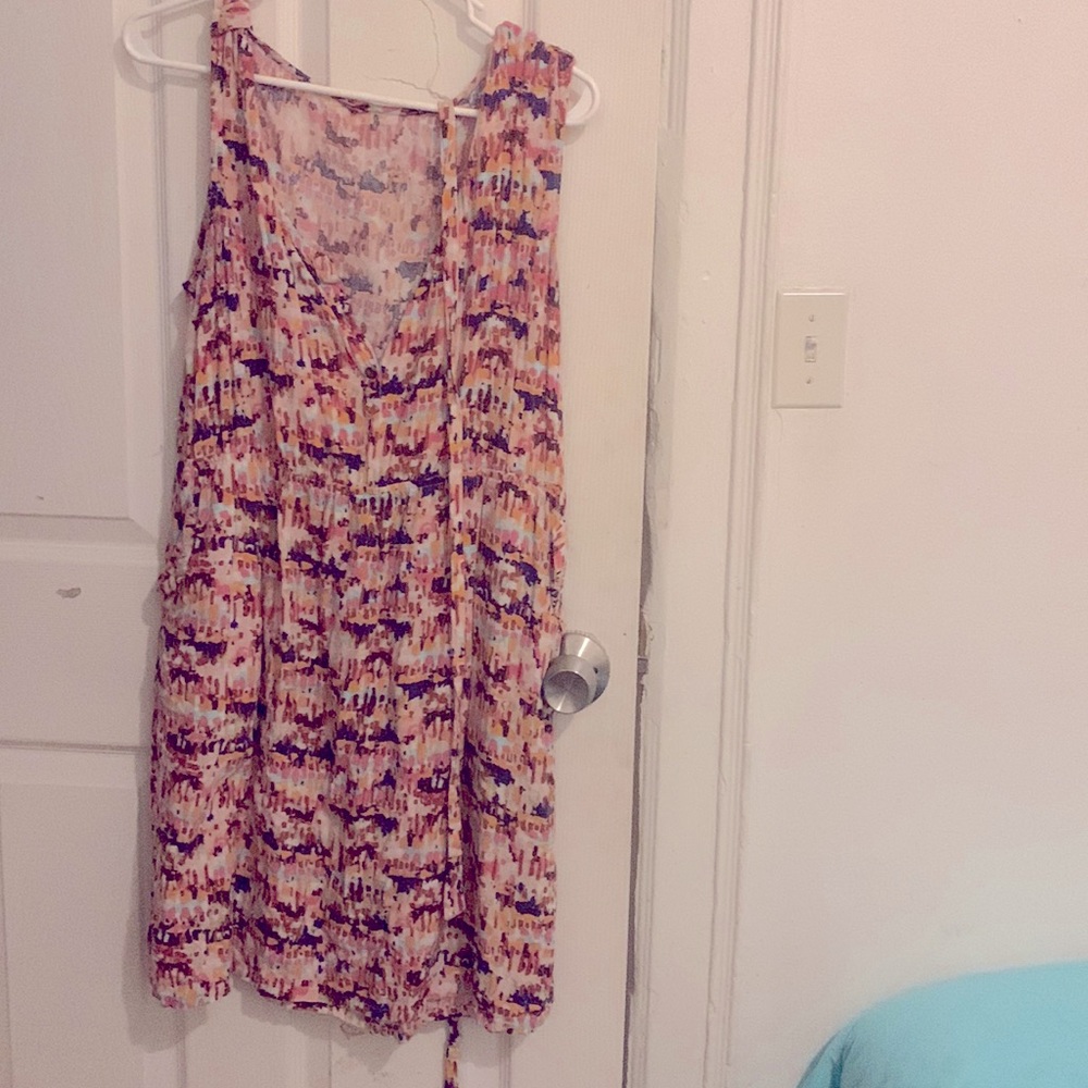 Beautiful elegant cozy dress with strings